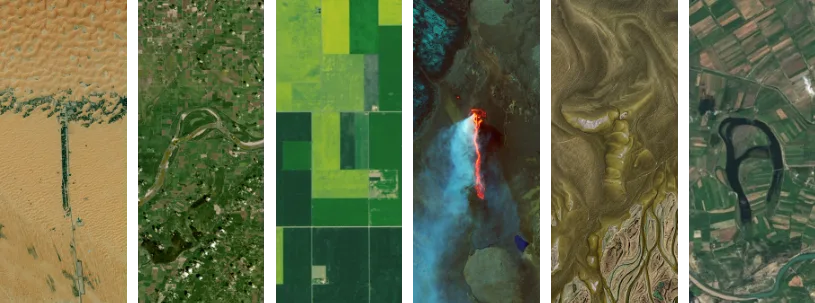 escrever nome paisagens nasa terra