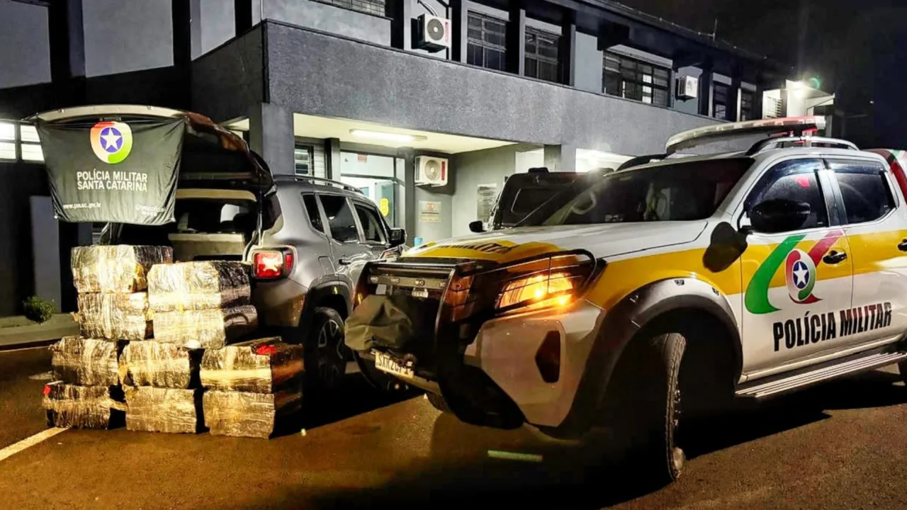 306 kg de maconha são apreendidos em motel de SC