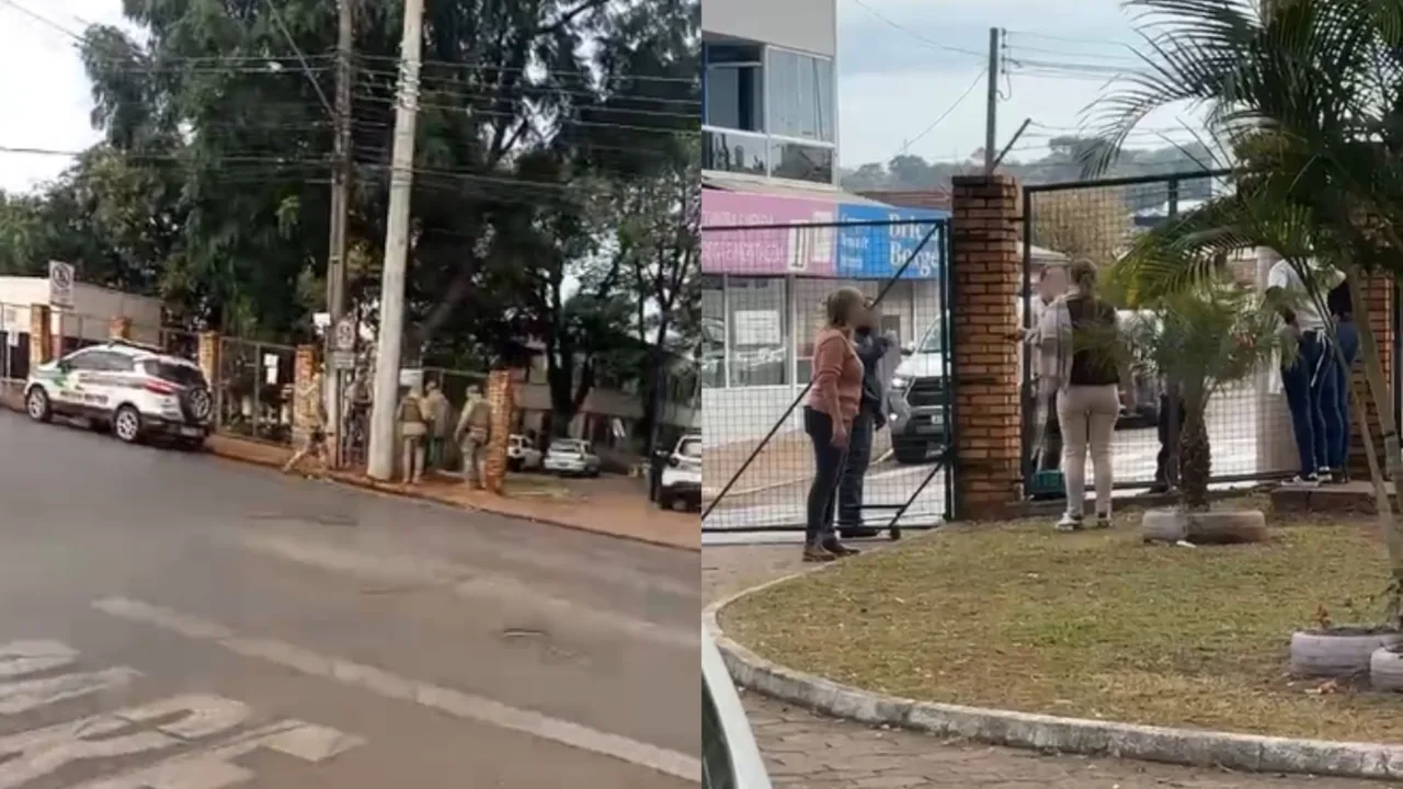 Aluno é esfaqueado após briga em escola no Oeste de SC