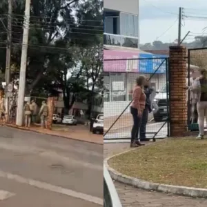 Aluno é esfaqueado após briga em escola no Oeste de SC | Foto: Reprodução/Redes Sociais