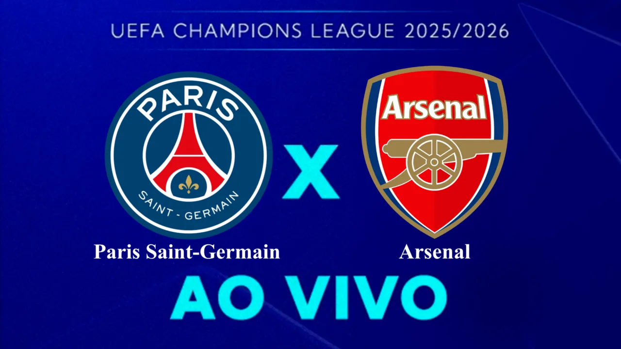 Assista no SBT à final da Champions League entre PSG e Arsenal