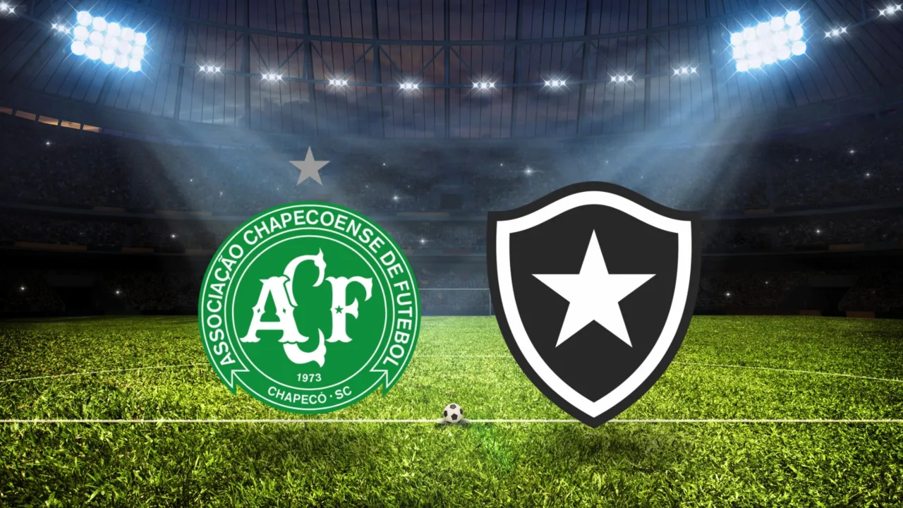 Chapecoense x Botafogo onde assistir, e escalações 