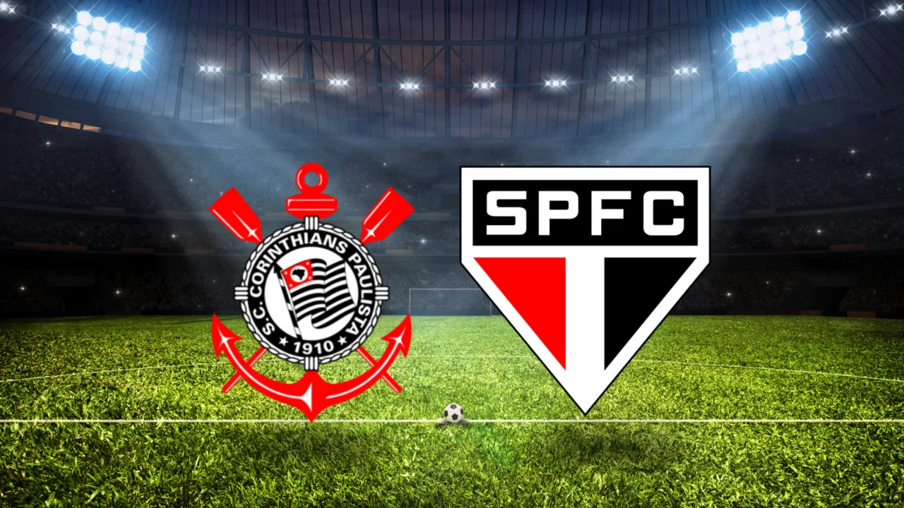 Corinthians x São Paulo onde assistir e escalações