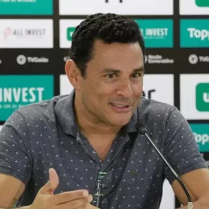 Túlio Guerreiro retorna ao Figueirense como executivo.| Foto: Foto Divulgação/ Rosiron Rodrigues Goiás E.C./ Reprodução
