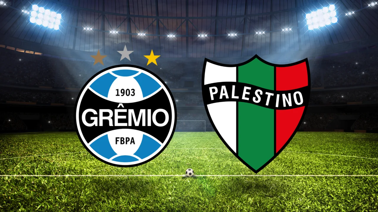 Grêmio x Palestino onde assistir e escalações
