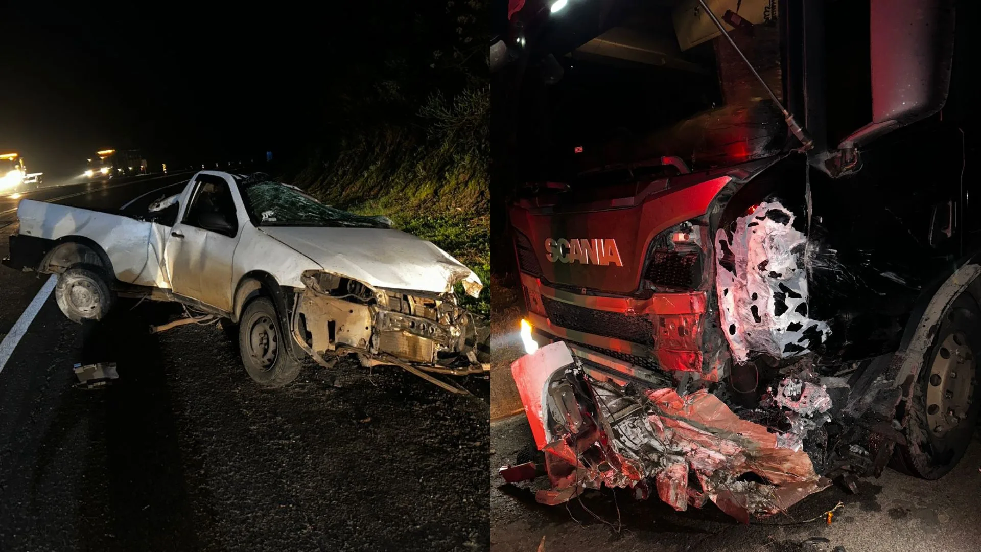 Batida ocorreu durante a madrugada desta terça-feira (5), em Santa Cecília