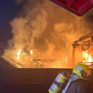 Incêndio destrói residência em São José neste domingo (24)