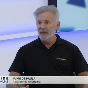 Lide Talks recebe Jaime de Paula, fundador da Freedom.ai | Fundador da Freedom.ai, Jaime de Paula