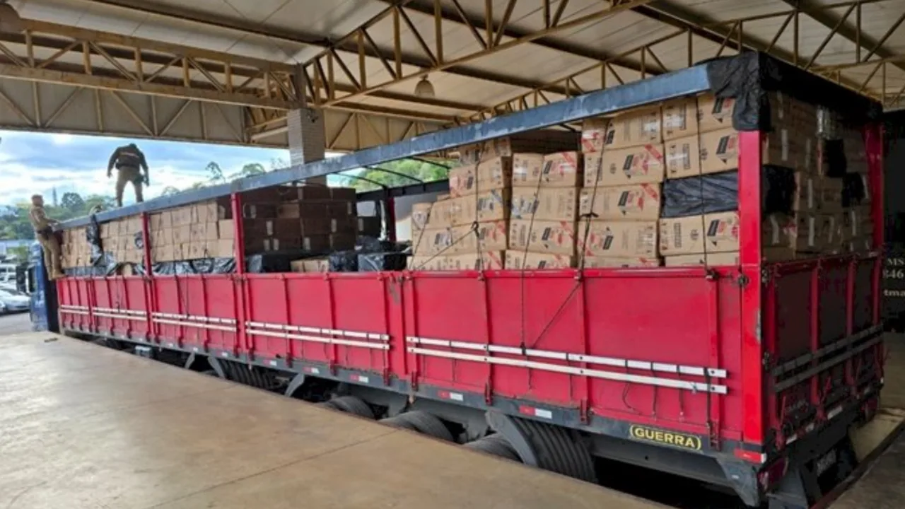 Mais de R$ 830 mil em produtos ilegais são apreendidos em SC