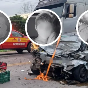 Menino morre após acidente que matou mãe e tio na BR-280