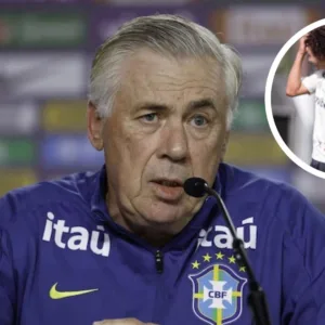 Neymar depende do próprio desempenho, diz Ancelotti.| Foto: RICARDO MORAES/ Agência Brasil / Montagem / Raul Baretta/ Santos / Divulgação/ Reprodução