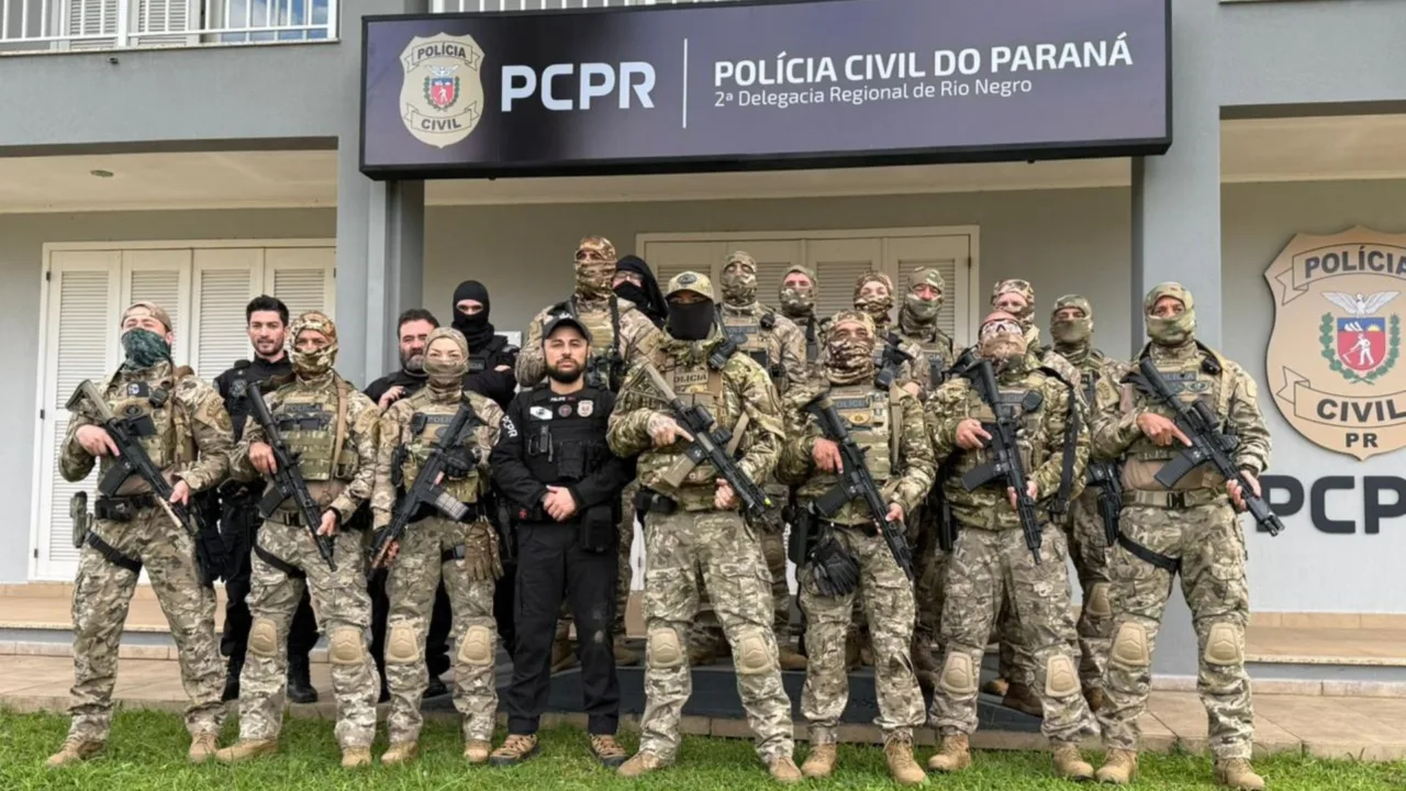 Operação contra tráfico de drogas cumpre 10 mandados em SC e no PR