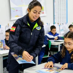 Programa Diretran Educa é lançado nas escolas de Lages | Foto: Fábio Pavan
