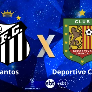 SBT transmite Santos x Deportivo Cuenca ao vivo pela Sul-Americana
