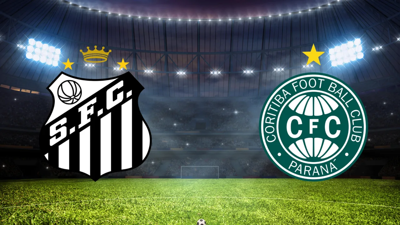 Santos x Coritiba veja horário e onde assistir ao jogo