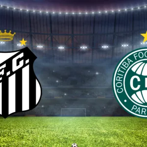 Santos x Coritiba veja horário e onde assistir ao jogo