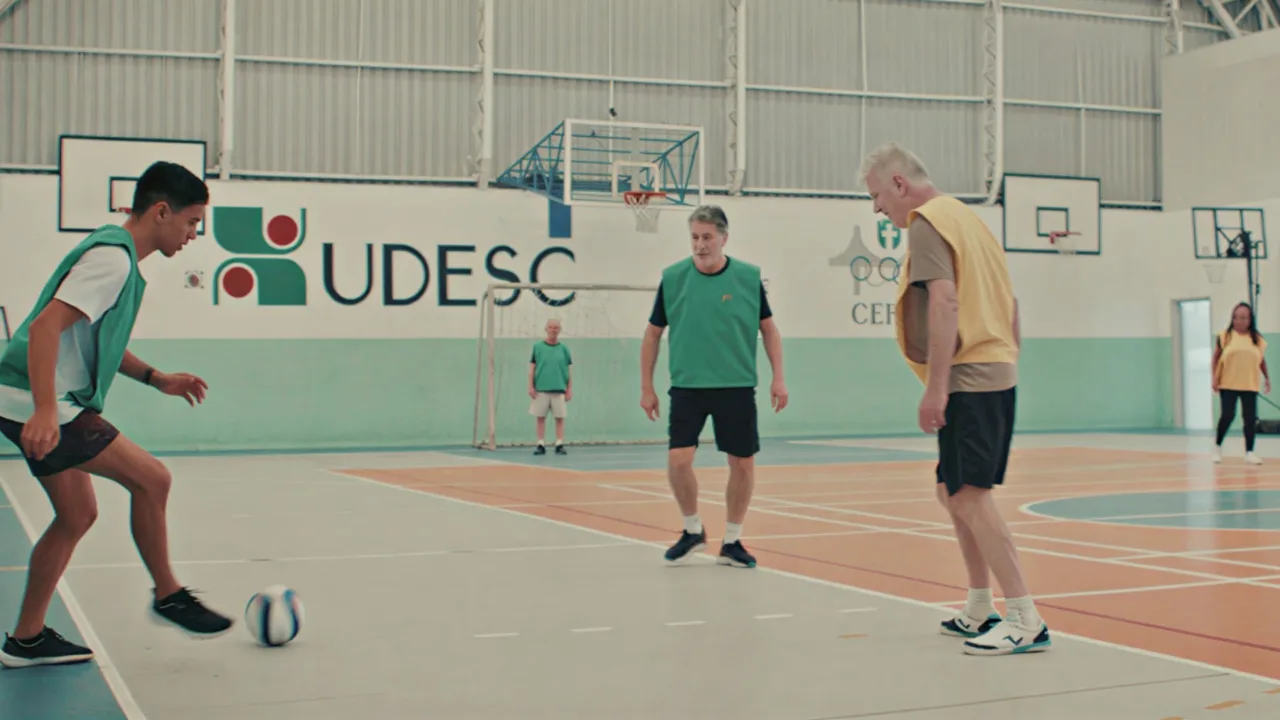 Udesc abre vagas para futebol adaptado para idosos