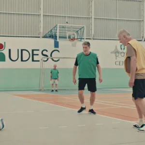 Udesc abre vagas para futebol adaptado para idosos.| Foto: UDESC Divulgação / Reprodução 