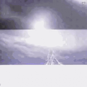 Veja o momento em que quatro raios caem no mesmo lugar no RS | Foto: Reprodução/Observatório Heller & Jung