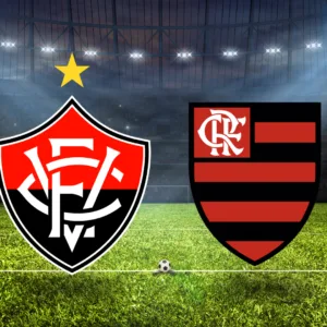 Vitória x Flamengo onde assistir e prováveis escalações.| Foto: Reprodução SCC10