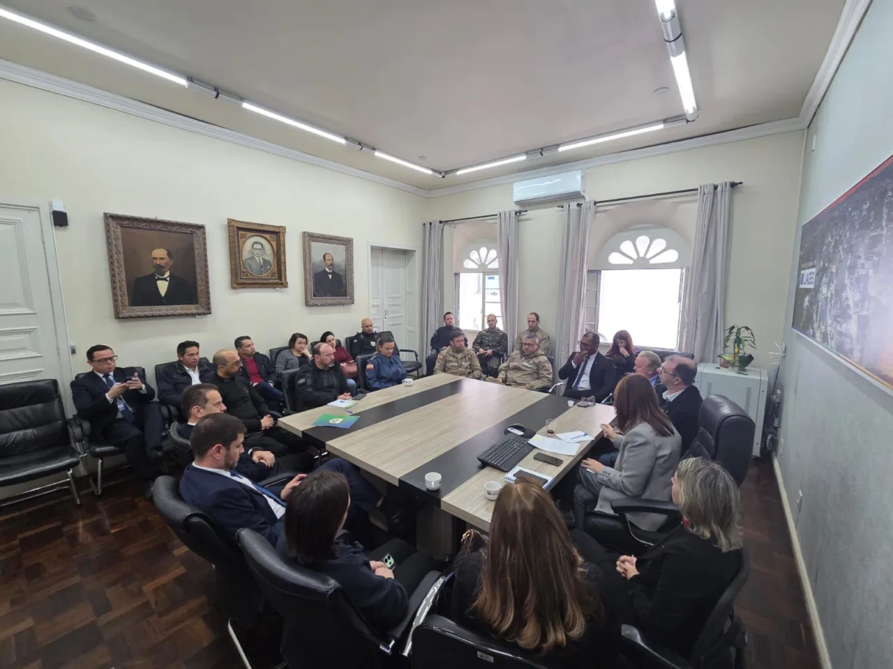 Conselho de Segurança de Lages alinha ações para o município