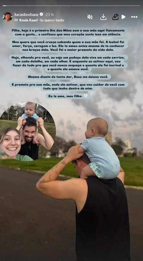 víuvo isabel veloso dia das mães