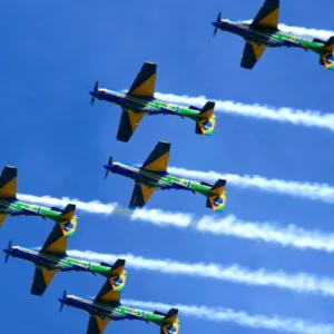 Acrobacias, música e emoção veja a programação da Esquadrilha da Fumaça em Florianópolis | Foto: Esquadrão de Demonstração Aérea/FAB
