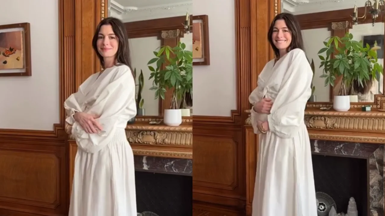 Anne Hathaway anuncia gravidez e emociona fãs