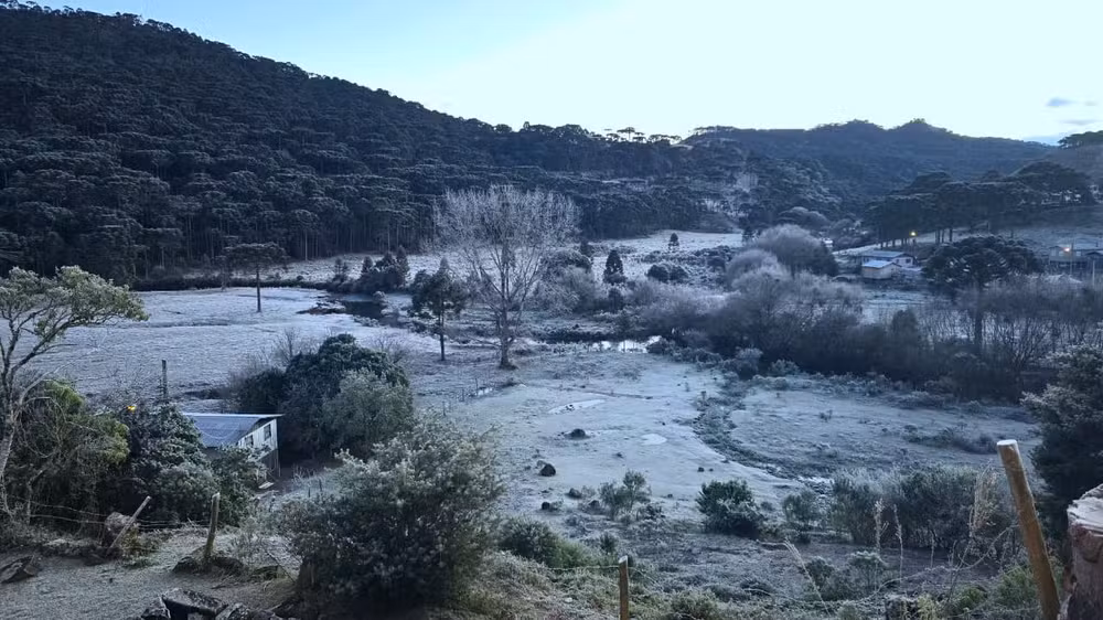Bom Jardim da Serra registra menor temperatura do ano com -9,1ºC