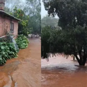 Chuva provoca estragos em cidades do interior do RS
