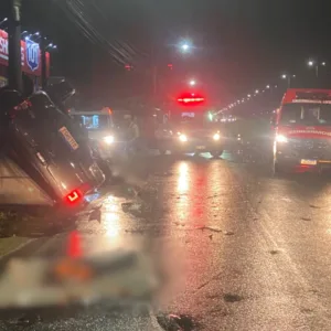 Duas jovens morrem após saída de pista na BR-101 em SC