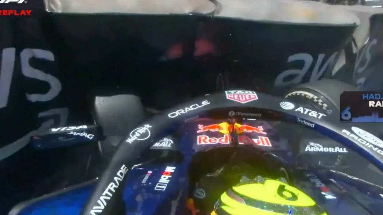 F1 veja como foi a batida de Hadjar no primeiro treino livre do GP de Mônaco