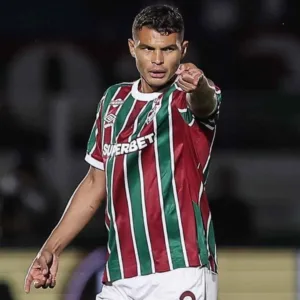 Fluminense anuncia retorno de Thiago Silva aos 41 anos.| Foto:   Foto: Lucas Merçon / Fluminense/Reprodução/ Divulgação