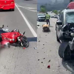 Homem de 33 anos morre em acidente entre moto e carro em Brusque