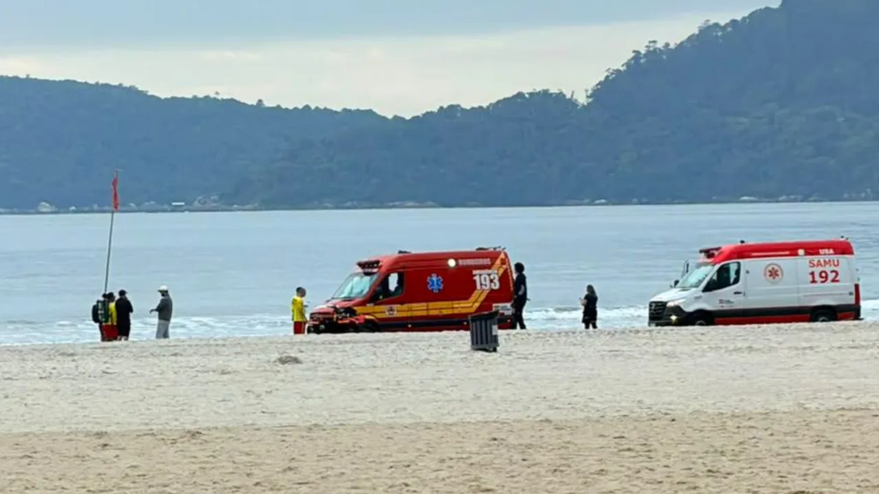 Homem é encontrado morto no mar em Balneário Camboriú