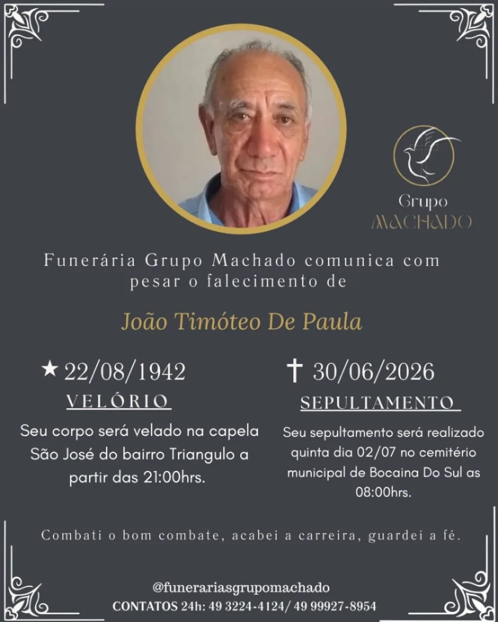 Identificada vítima de acidente fatal na rodovia BR-282