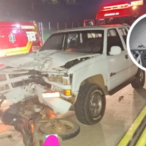 Identificado homem que morreu após batida entre carro e moto na BR-163