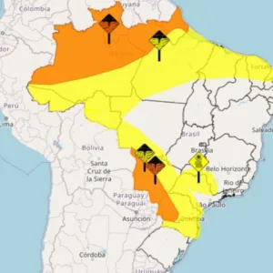 Inmet alerta para tempestades em SC e mais sete estados; ventos podem chegar a 100 km/h