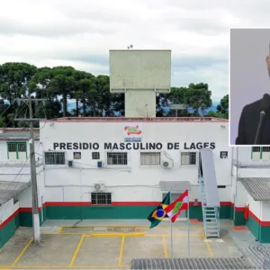 Jair Júnior recebe alta e é levado ao Presídio de Lages