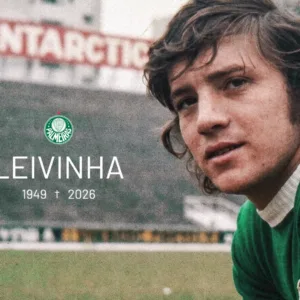 Leivinha, ídolo do Palmeiras e ex-jogador da Seleção Brasileira, morre aos 76 anos