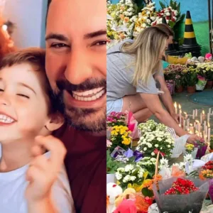 Mãe de vítima do ataque à creche protesta contra fim da vigilância armada em Blumenau