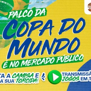 Mercado Público de Lages transmitirá jogos da Copa