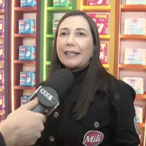 Mili destaca linha feminina e experiência interativa na ExpoSuper 2026 | Foto: reprodução. 