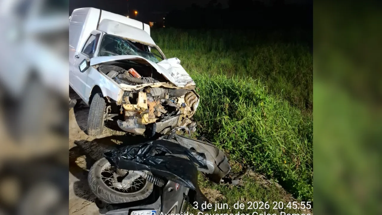 Motociclista morre após acidente com carro em Porto Belo