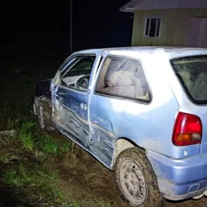 Motorista embriagado e sem CNH causa colisão na SC-112 | Foto: Reprodução