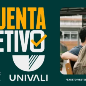 Univali antecipa vagas para o Universidade Gratuita com 80% de desconto