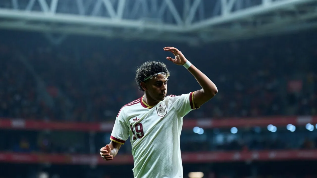 Por que Lamine Yamal não usará a camisa 10 da Espanha