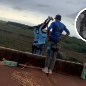Publicação feita horas antes da queda repercute após morte de jovem em rope jump