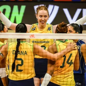 VNL Feminina 2026 Brasil vence Bélgica e segue invicto
