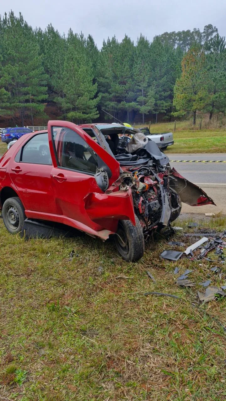 Acidente fatal na Avenida Santa Catarina em Lages